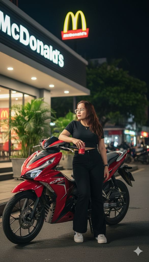 AI Generated Image - Use my image as the main subject (keep my real fac...