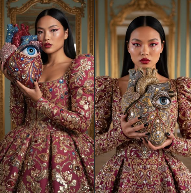 AI Generated Image - Use facial feature of attached photo as reference ...