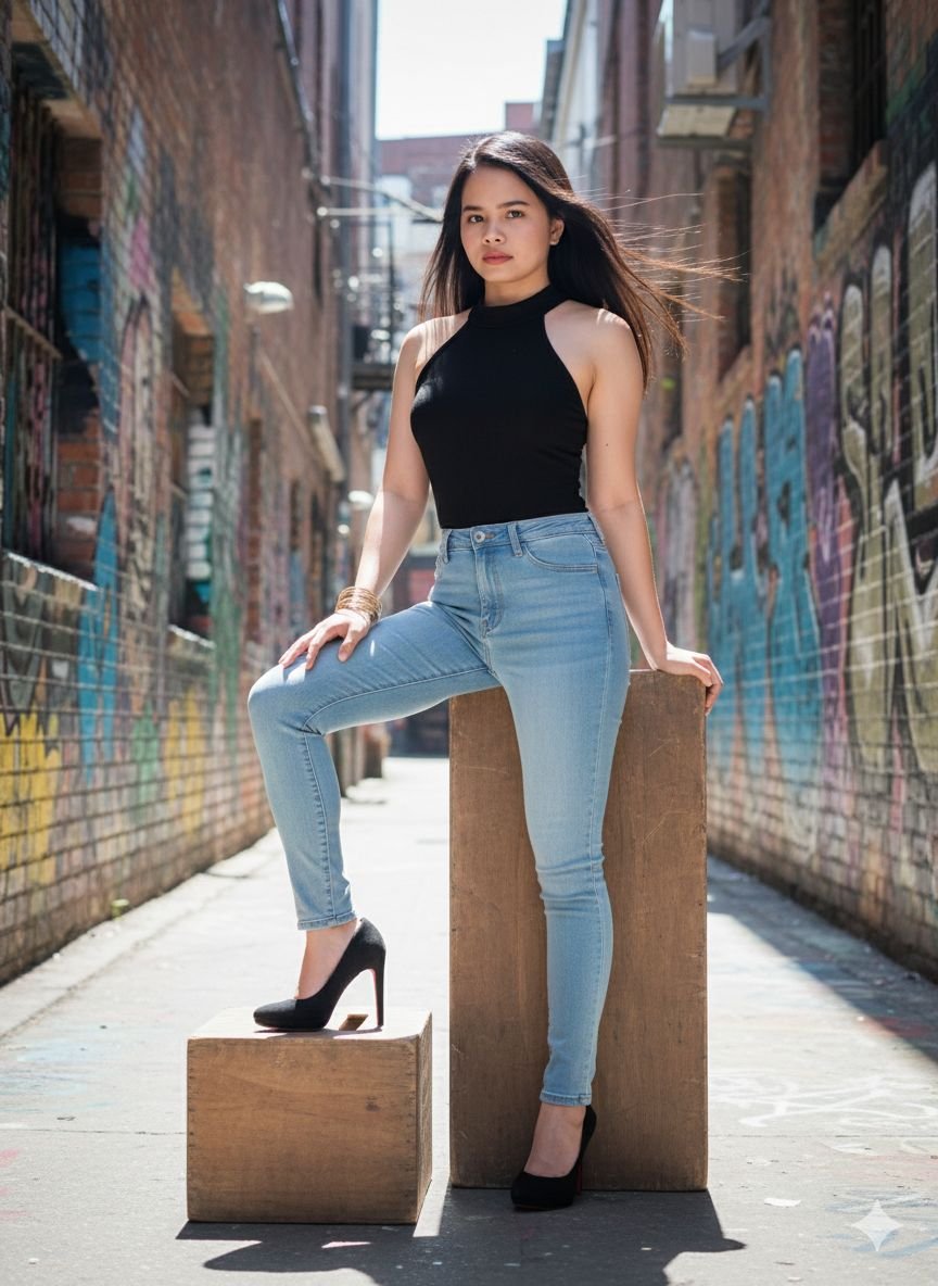 AI Generated Image - Make a sunny daytime editorial-style photo of the ...